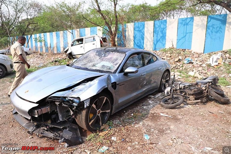 Underage drunk driver rams unregistered Porsche Taycan into 2-wheeler at high speed | 2 dead-fb_img_1716271017807.jpg