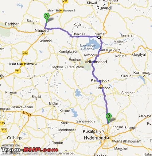 Hyderabad To Tandur Distance By Road Map The Mega "Road Updates" Thread - Page 14 - Team-Bhp