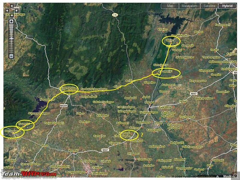 Bangalore to Coimbatore : Route Queries-route-map.jpg