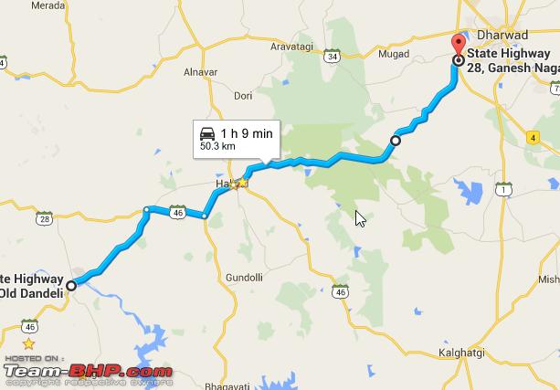 Bangalore To Dandeli Road Route Map Road Updates Around Dandeli / Uttara Kannada - Page 4 - Team-Bhp