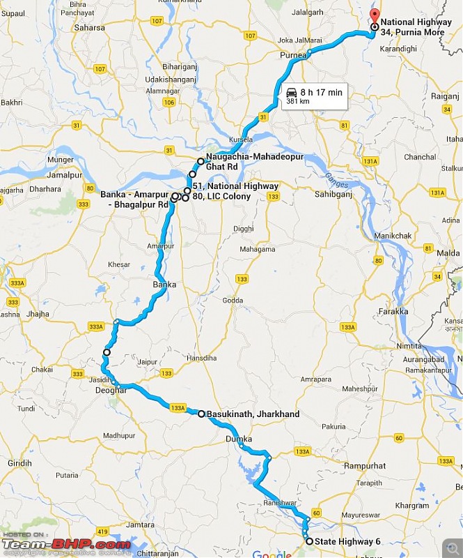 Kolkata - Siliguri route via Dumka, Bhagalpur or NH-12 (old NH-34)-good-road.jpg