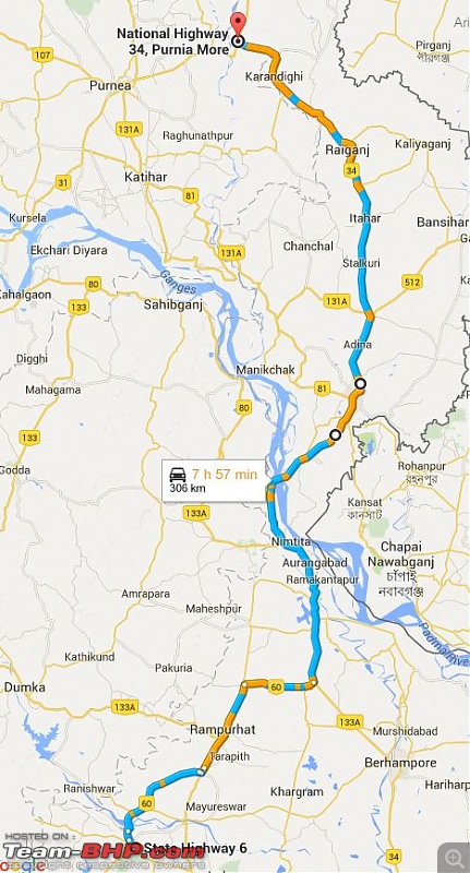 Kolkata - Siliguri route via Dumka, Bhagalpur or NH-12 (old NH-34)-nh60-nh34.jpg