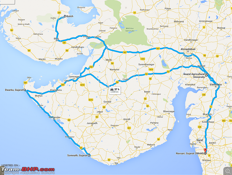 Dwarka and Somnath : Route Queries-route-map.png