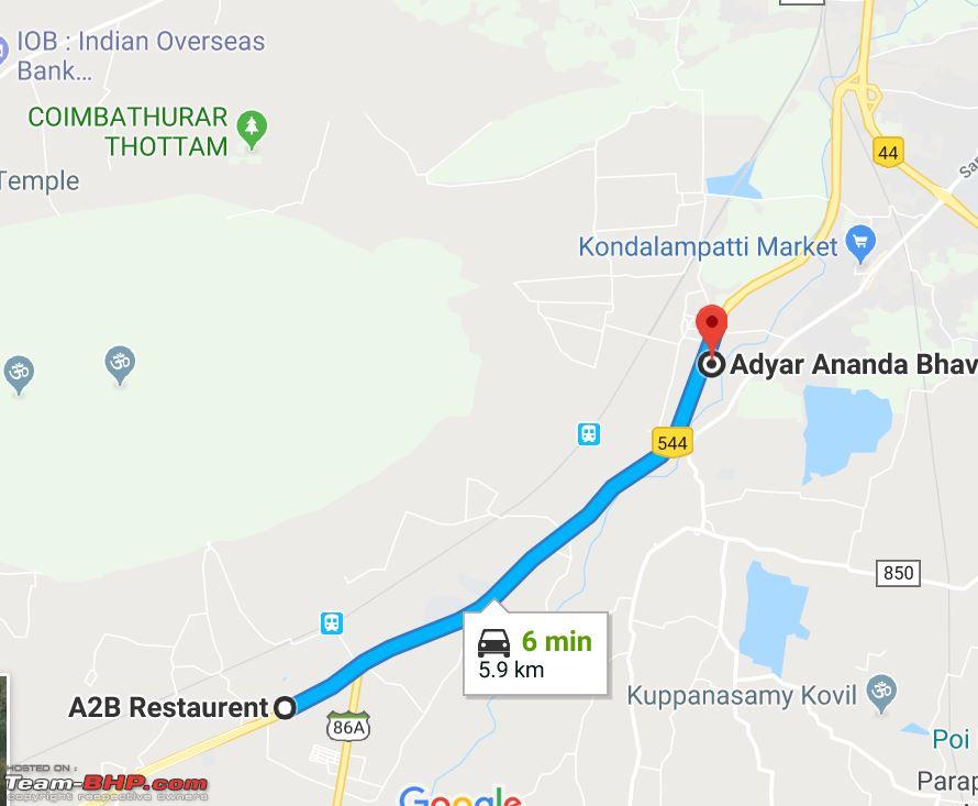 Bangalore To Coimbatore Route Map Bangalore To Coimbatore : Route Queries - Page 64 - Team-Bhp