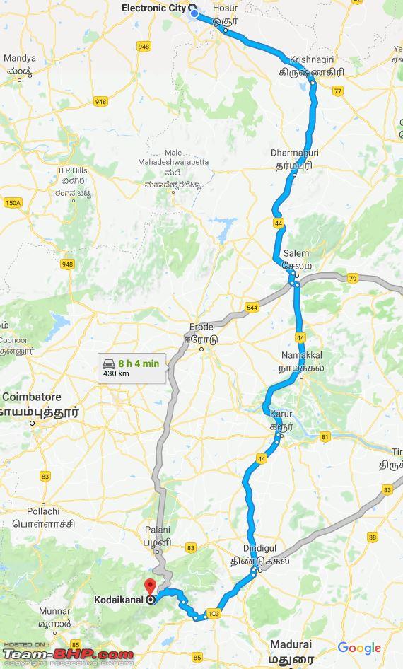 Bangalore To Velankanni Road Map Bangalore   Kodaikanal   Velankanni : Route Queries   Page 16 
