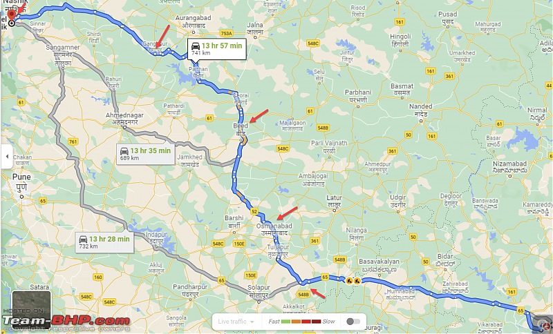 Hyderabad To Shirdi Route Map Hyderabad - Shirdi : Route Queries - Page 20 - Team-Bhp
