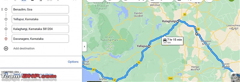 Bangalore - Goa : Route Queries-goayellapurdavangere.jpg