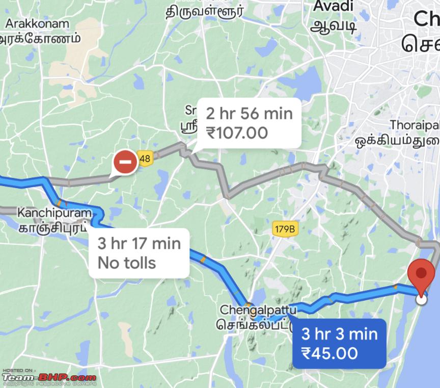 Bangalore Chennai Bangalore Route Queries Page 274 Team BHP