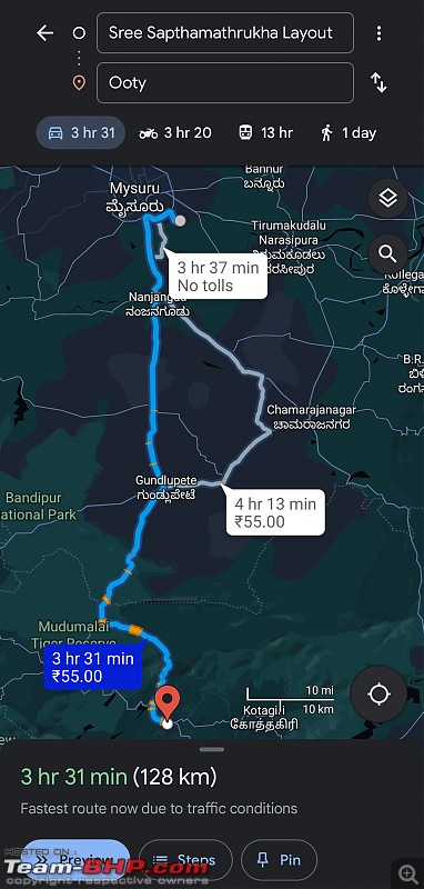 2555030d1704606117t Bangalore Mysore Ooty Route Queries Screenshot 20240107111141 Maps 