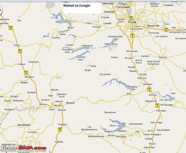 Distance From Pune To Mahad Chiplun To Pune Route - Team-Bhp