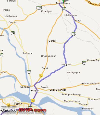 Pune To Patna Distance By Road Pune To Muzaffarpur : Route Queries - Team-Bhp