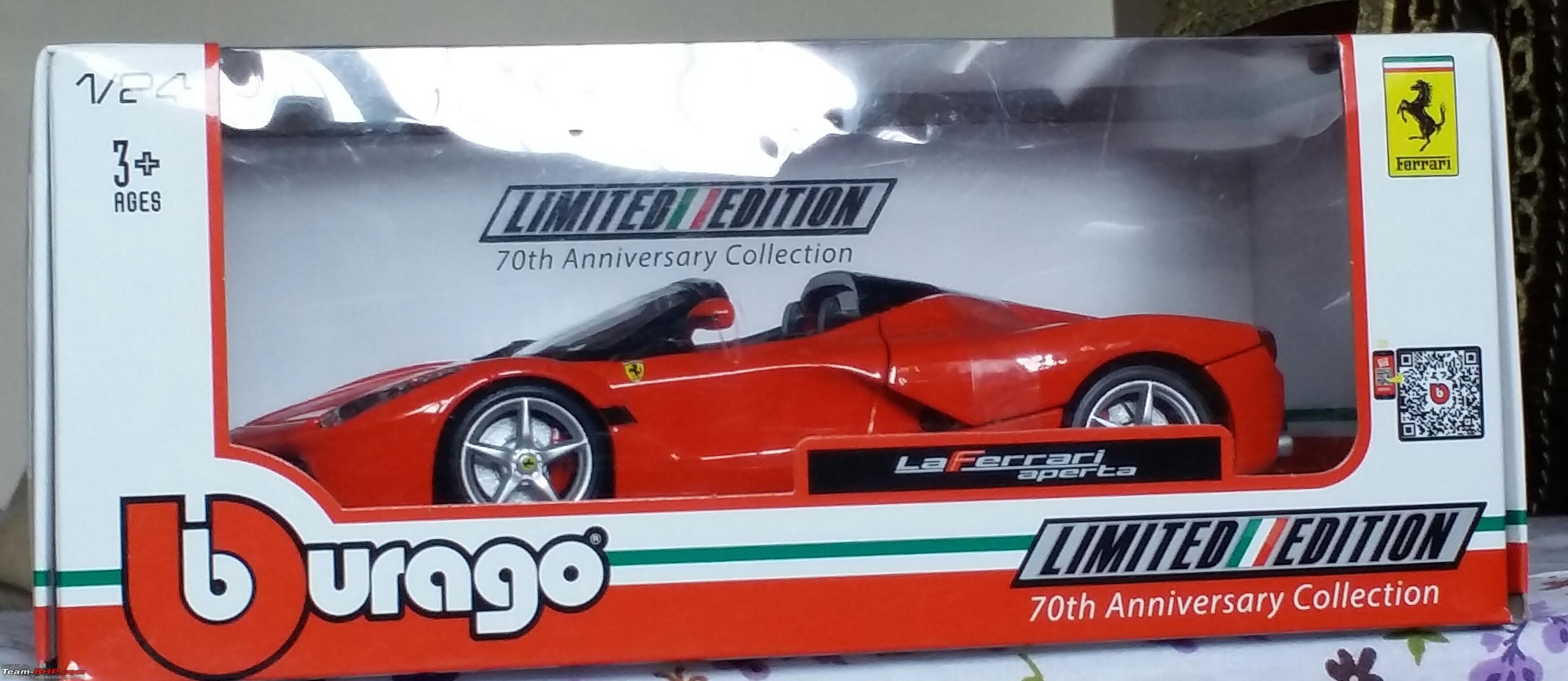 Bburago 1:24 Ferrari LaFerrari Aperta 70th Anniversary Collection
