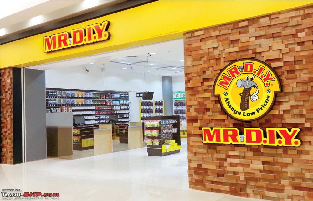  Mr  DIY  Do It Yourself store opens in India  Team BHP