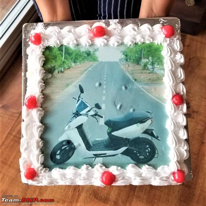 Scooter Cake | This cake was made for a surprise 30th birthd… | Flickr