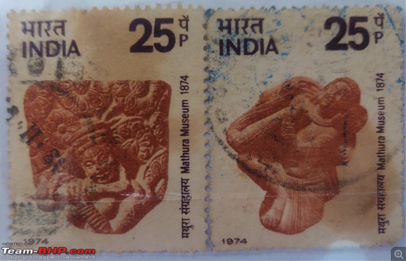 Philately (stamp collections) - A hobby lost in the age of e-mails & instant messaging-india-mathura-museum-setenant-.jpg