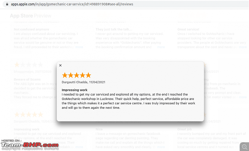 Fake reviews for the GoMechanic apps-apple6.png