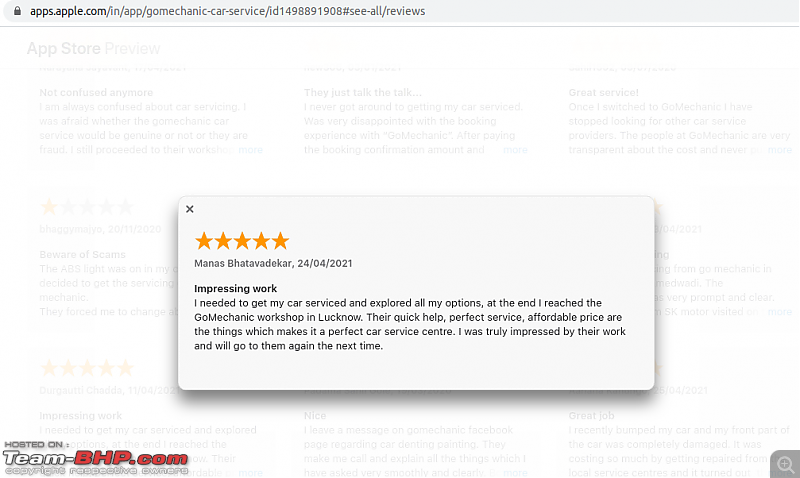 Fake reviews for the GoMechanic apps-apple5.png