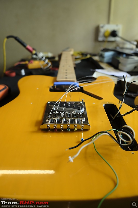 DIY: Upgrading parts on my electric guitar (Squier Telecaster)-11.new-pickup-linedupmin.jpg