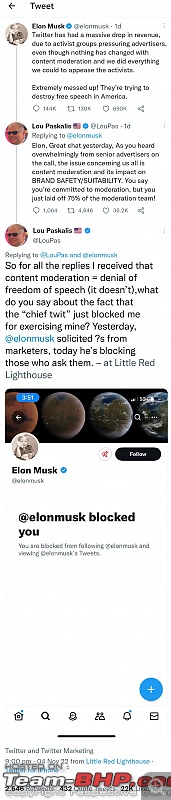 Elon Musk offers to buy Twitter for US$ 41 billion. EDIT: Acquires Twitter for  billion-screenshot_20221106111253_twitter.jpg