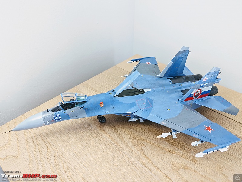 Vallejo Air War - Soviet/Russian colors Su-27 “Flanker” from 80's