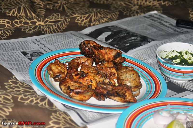 D.I.Y BBQ Grill for under Rs.500-cooked.jpg
