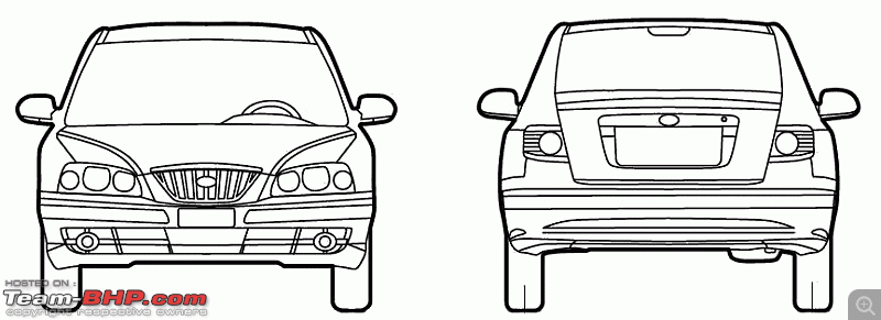 Blueprints / Line-drawings of cars-hyundaielantra5door2005.gif