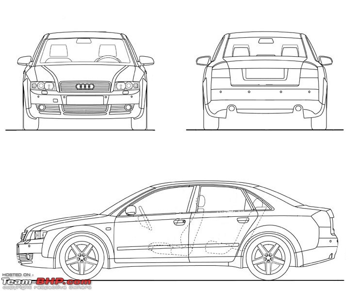 Blueprints / Line-drawings of cars-audi_a41.jpg