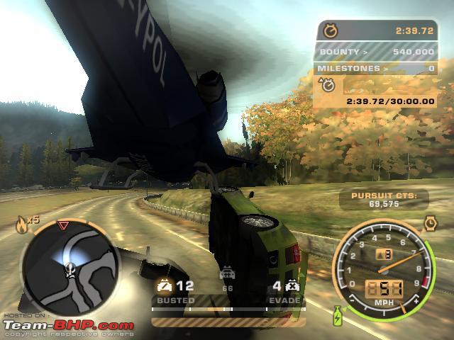 need for speed most wanted 2005 helicopter trainer