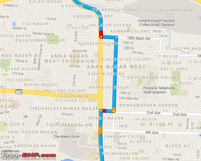 Traffic and life on the roads in Chennai-mapannanagardiversion.jpg