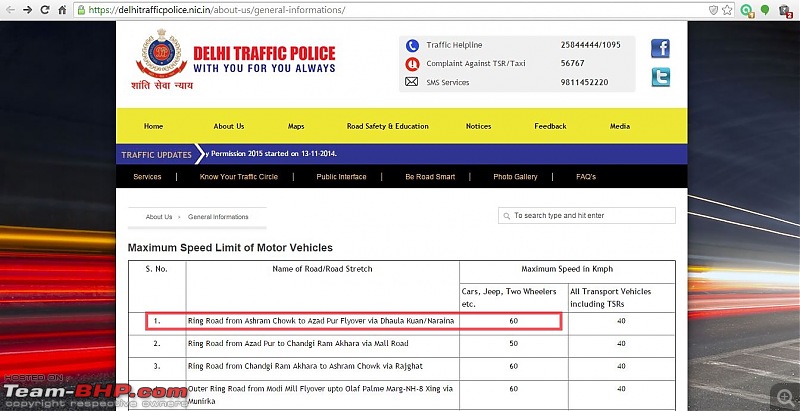 Speed limits are... what Delhi Traffic Police personnel say (not what's published)-dtp-notification-speed-limits.jpg