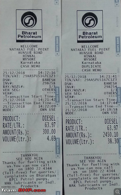 My experience with Petrol Pump Fraud - And the silver lining-img_20181227_080530.jpeg