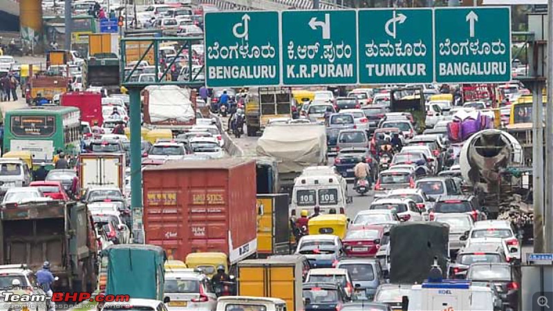 Bangalore ranked the most congested city in India; Mumbai second-bengalurutraffic1696318158.jpg