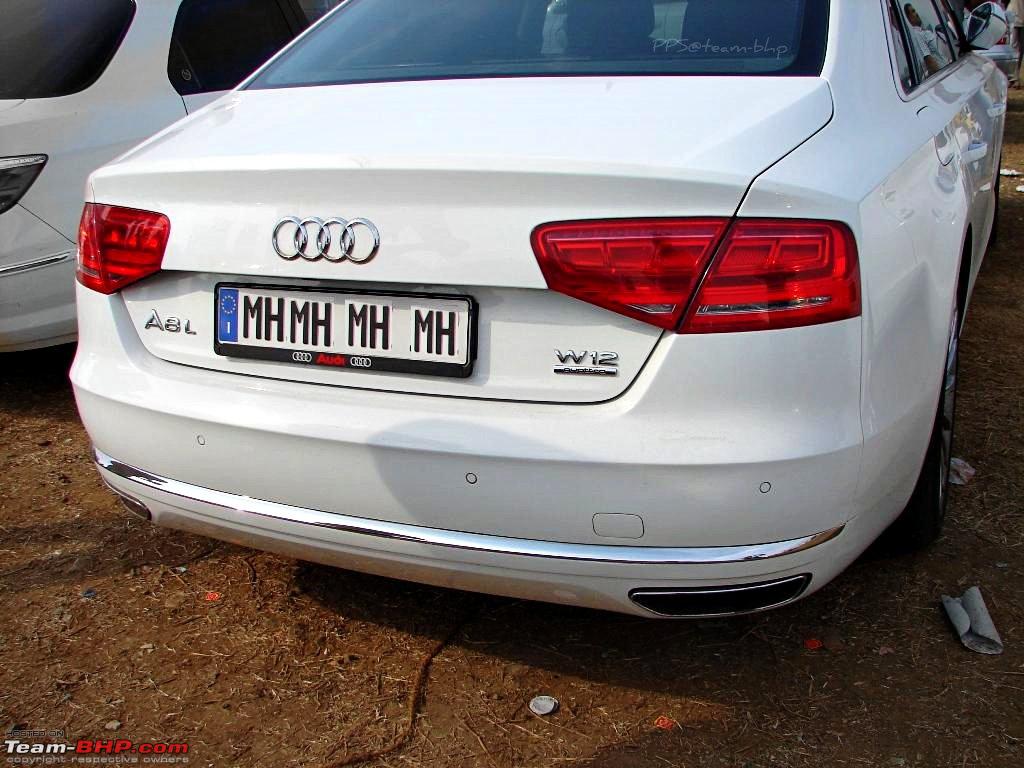 Spotted: 2011 Audi A8L W12 in Mumbai - Team-BHP