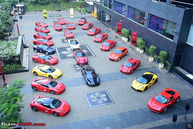 Pics: Ferrari's 70th anniversary drive in Mumbai on December 17, 2017-ferrari-lined-up-sofitel-mumbai-bkc.jpg