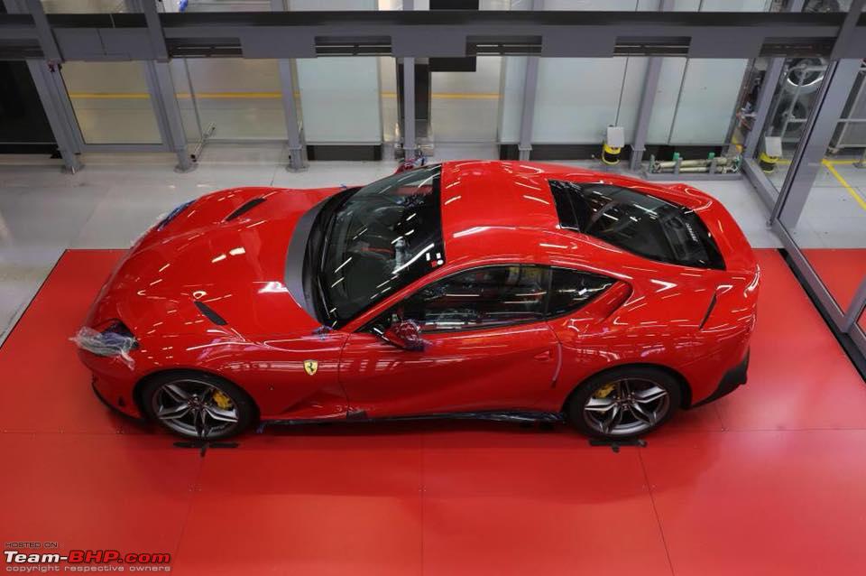 First Ferrari 812 Superfast has arrived in India - Team-BHP