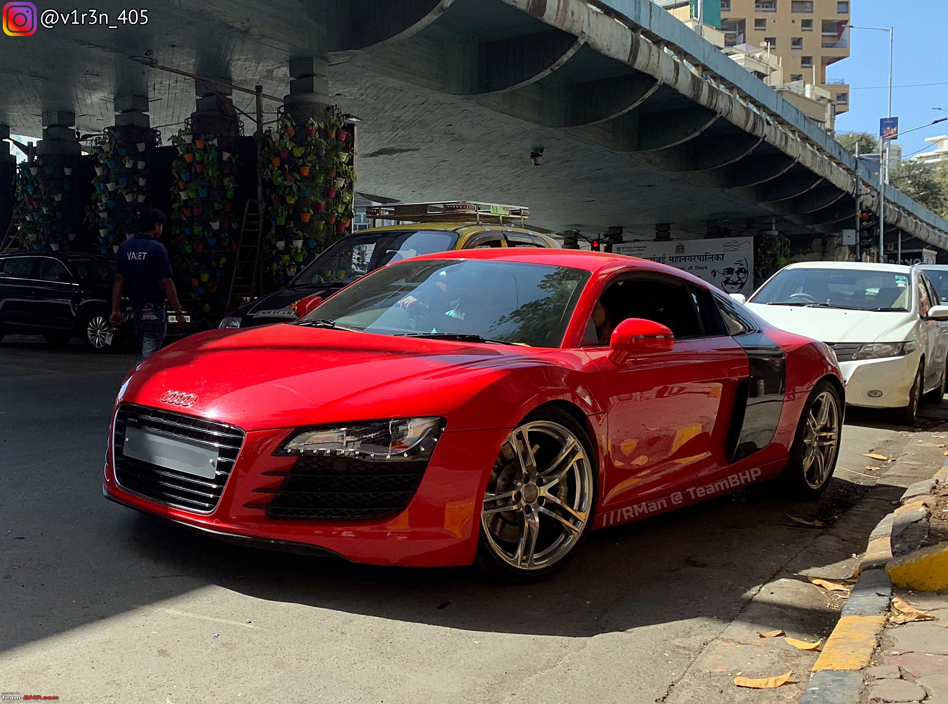 Pics : Audi R8 in Mumbai & one in Delhi as well ! - Page ...