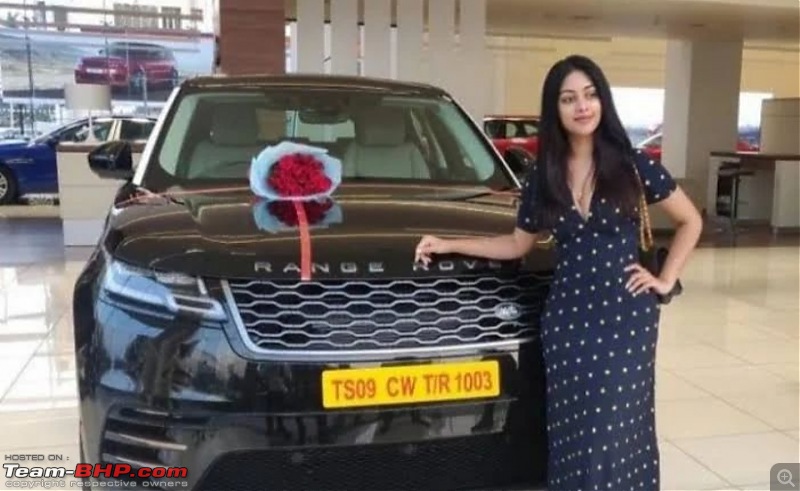 South Indian Movie stars and their cars-anu.jpg