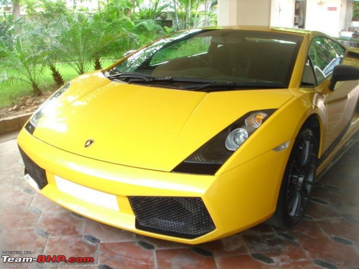 My brother's garage : Germans and Brits-lambo-front.jpg