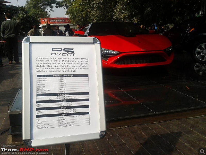 The DC Avanti Sports Car : Auto Expo 2012 EDIT: Now launched at Rs. 36 lakhs!-image_025.jpg