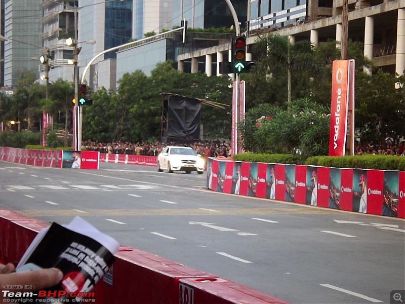 Lewis Hamilton drives the McLaren Mercedes MP4-27 at BKC, Mumbai. Report on Page 3-dscf3430.jpg