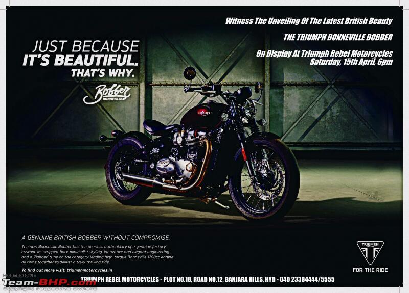 triumph bobber harga