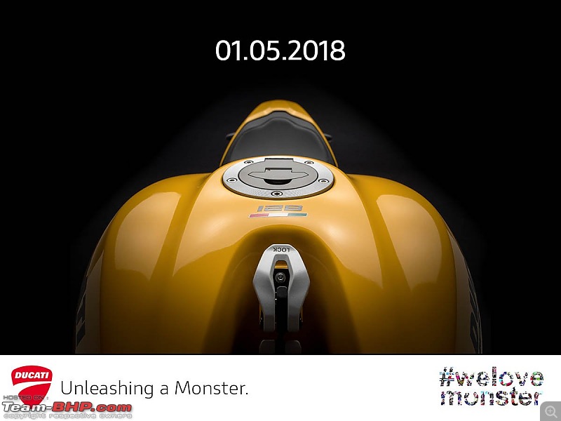 2018 Ducati Monster 821 launch on May 1, 2018. EDIT: Launched at Rs. 9.51 lakhs-ducati.jpg