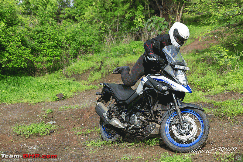 Suzuki V-Strom 650XT - Adventure bike done just right. EDIT: Akrapovic exhaust installed-gettingontobike.gif