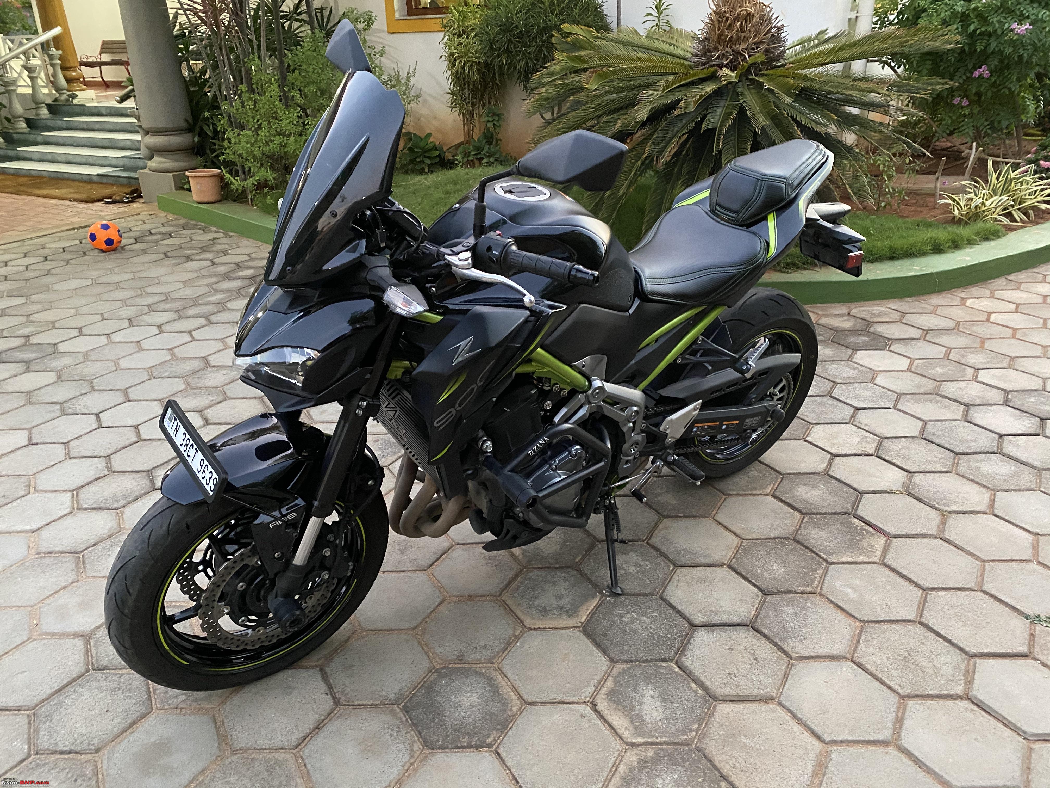 The Kawasaki Z900 comes home : My Black Hornet - Team-BHP