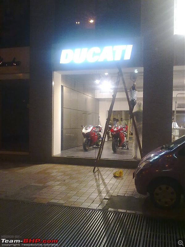 Ducati opens Shop in Mumbai. EDIT: And now in Gurgaon-image0028.jpg