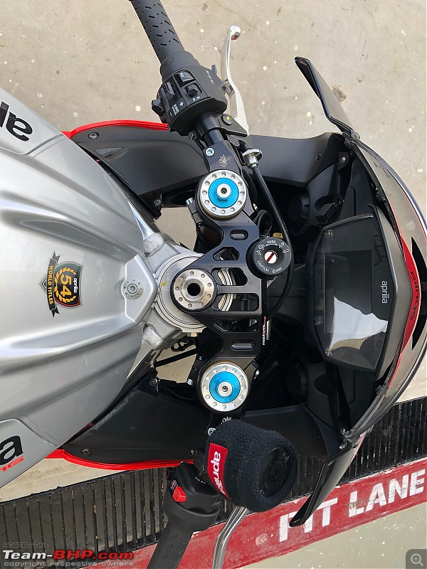 LV-10 exhaust from AF1 2018 RSV4