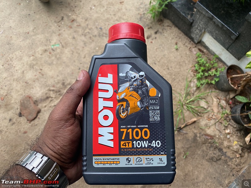 Motul 7100 100% Synthetic 4T 10W40 Ester Motor Oil - 1 Liter – Steady Garage