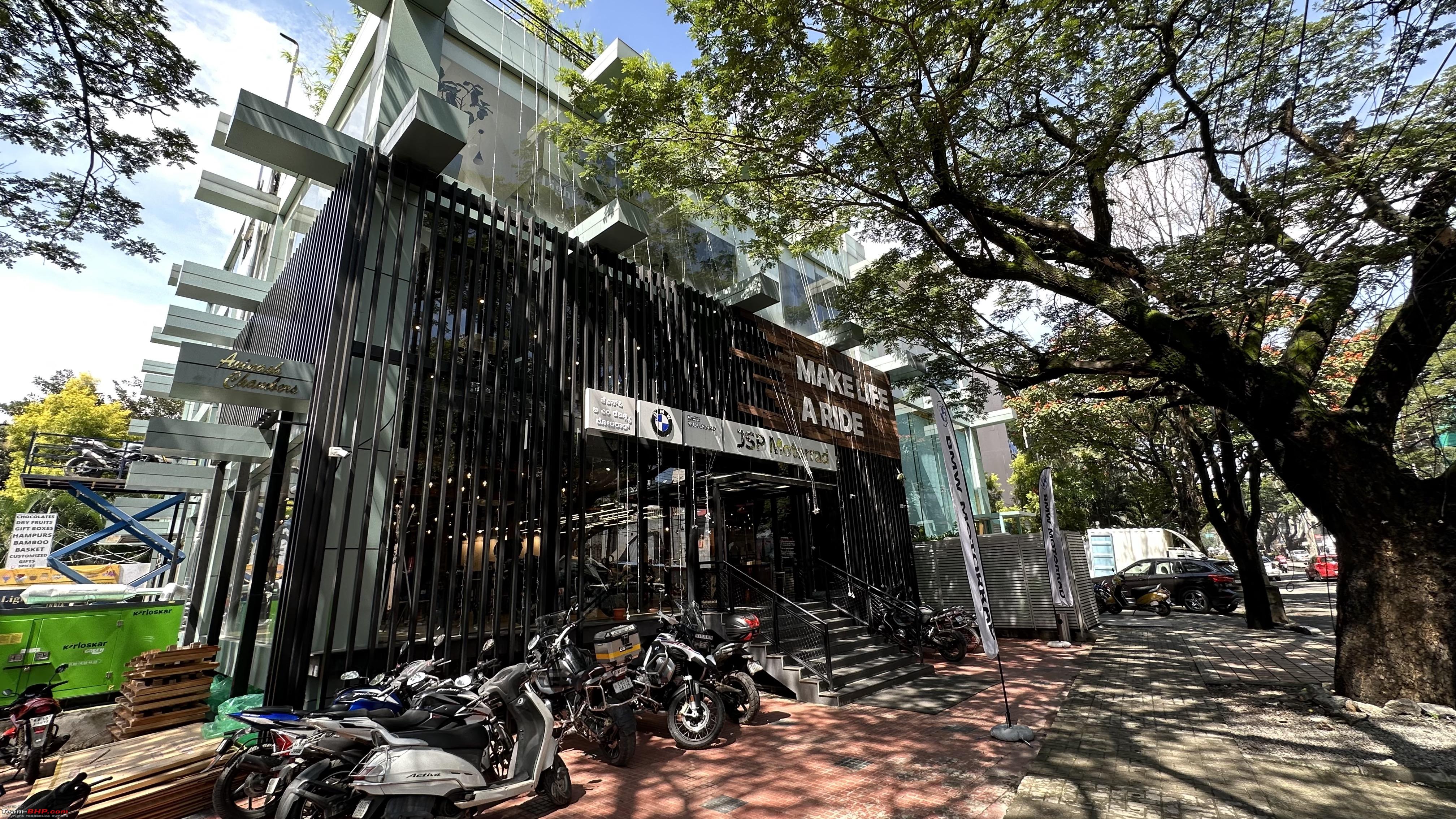 New BMW-Motorrad dealer in Bangalore | JSP Motorrad Experience Centre -  Team-BHP