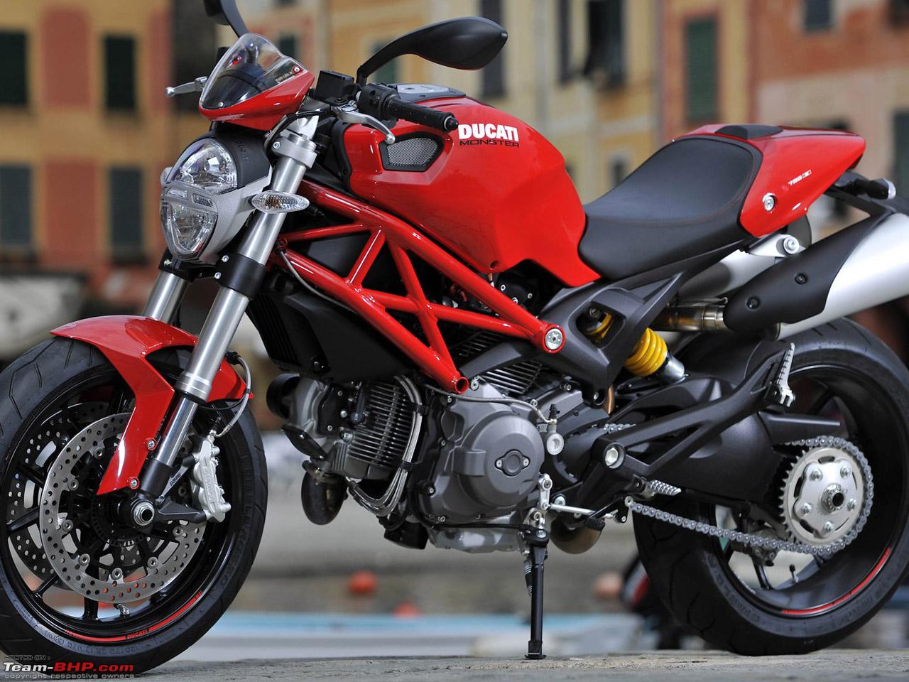 Impulsive Buying: Booked The Ducati Monster 796 - RED!!! - Team-BHP