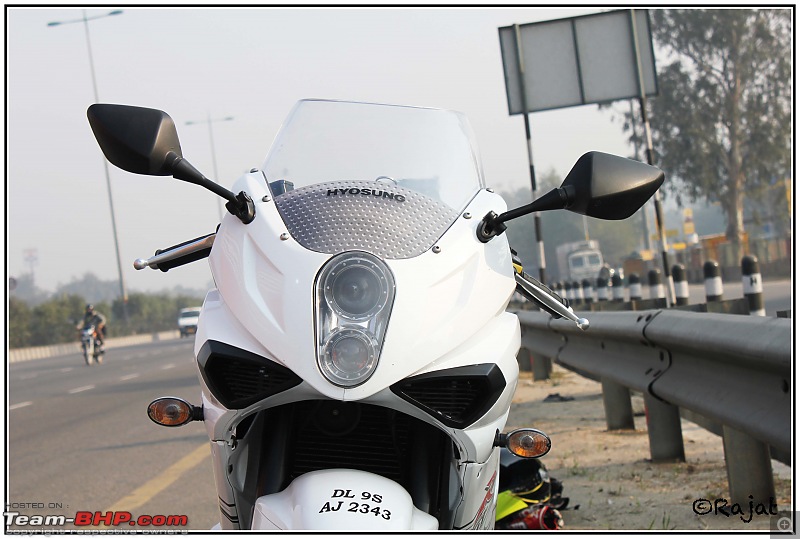 My white glory is here - Hyosung GT650R - Page 6 - Team-BHP